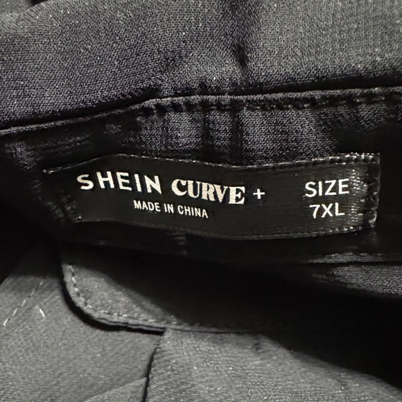 Black Sheer Butterfly Blouse 7XL - Picture 4 of 9